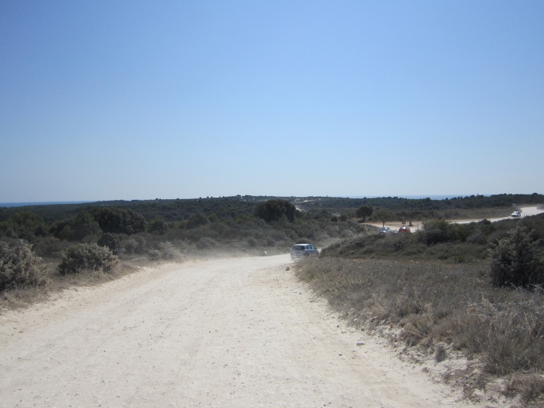 Dirt Road Leading to the Kamenjak Beach.JPG